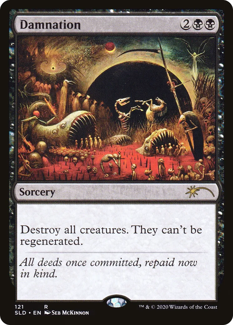 Damnation — Secret Lair Drop — Magic: The Gathering