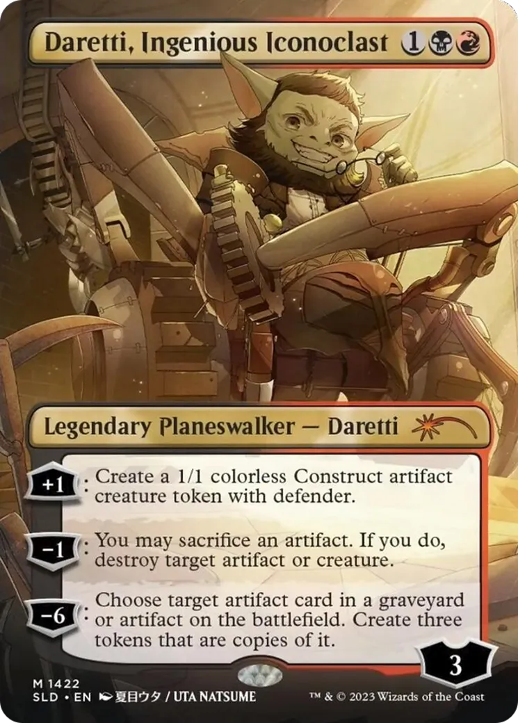 Daretti, Ingenious Iconoclast — Secret Lair Drop — Magic: The Gathering