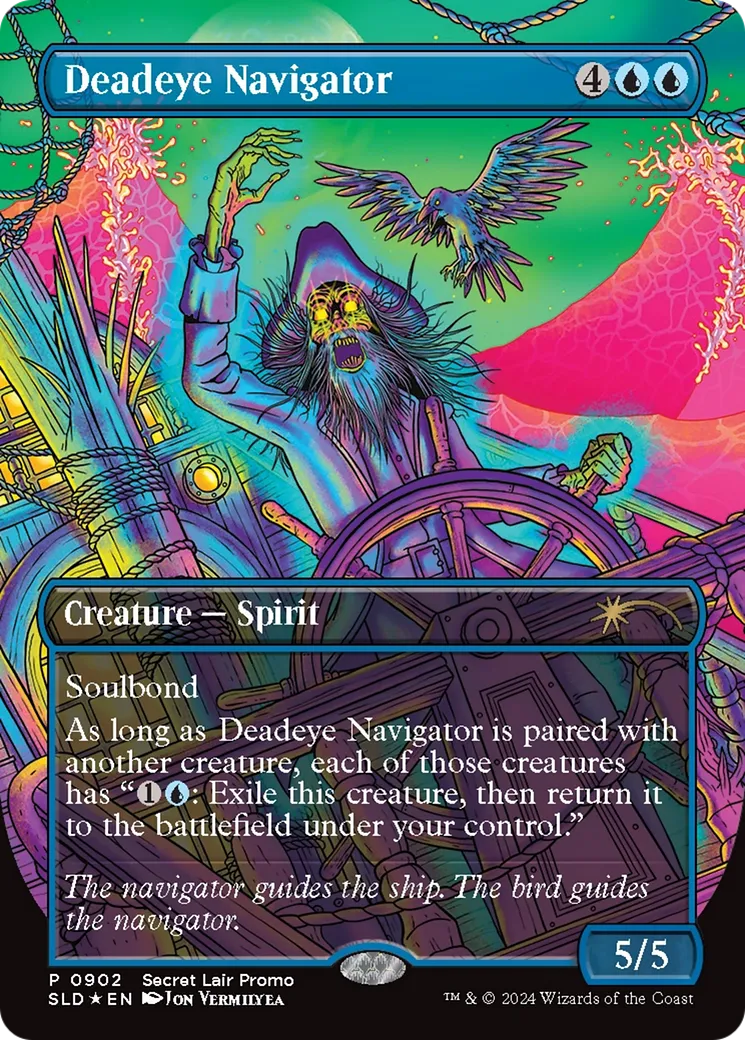 Deadeye Navigator — Secret Lair Drop — Magic: The Gathering