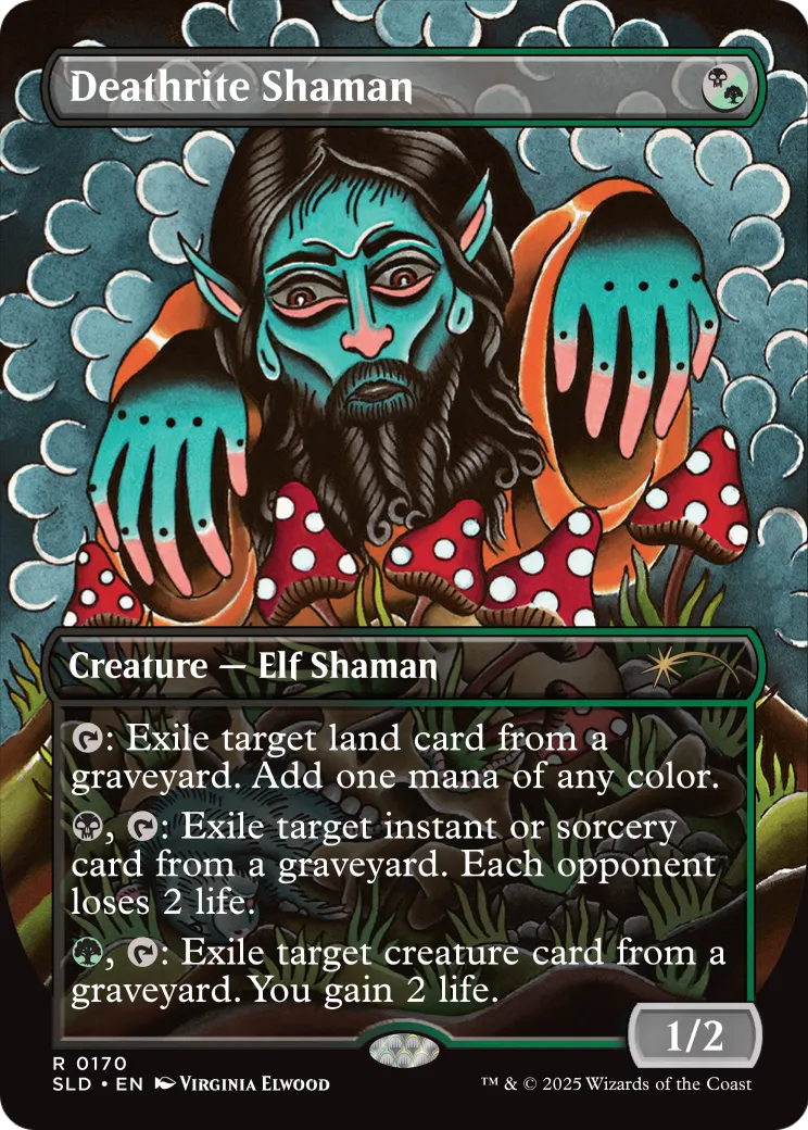 Deathrite Shaman — Secret Lair Drop — Magic: The Gathering