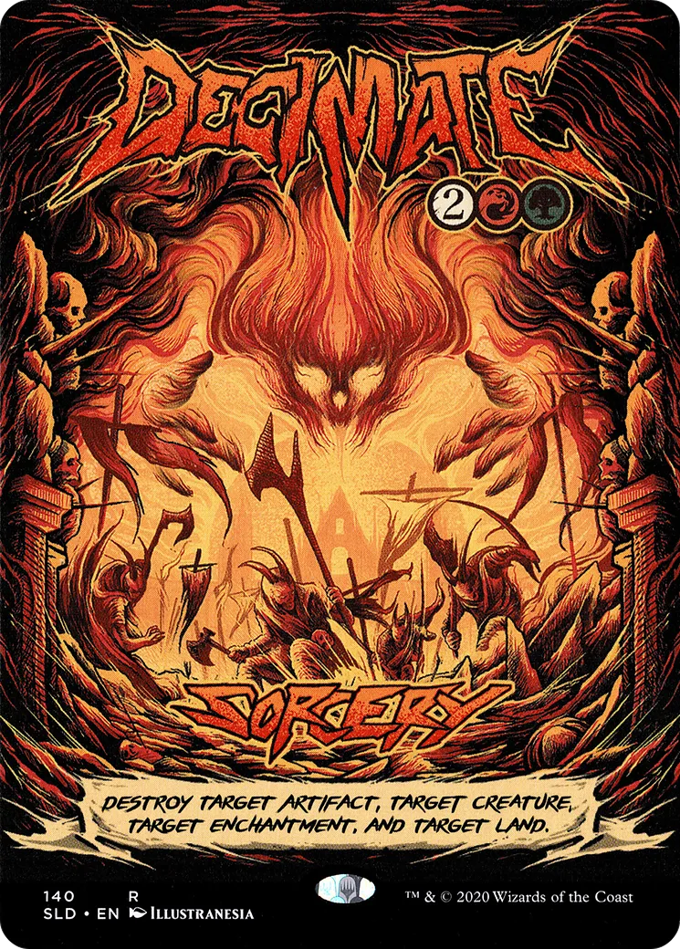 Decimate — Secret Lair Drop — Magic: The Gathering