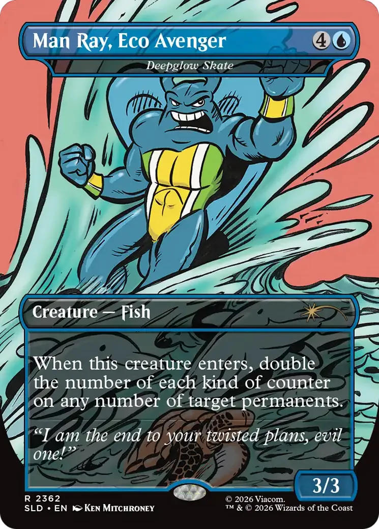 Raie bioluminescente — Secret Lair Drop — Magic: The Gathering
