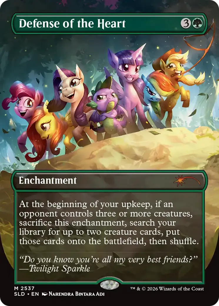 Défense du cœur de la forêt — Secret Lair Drop — Magic: The Gathering