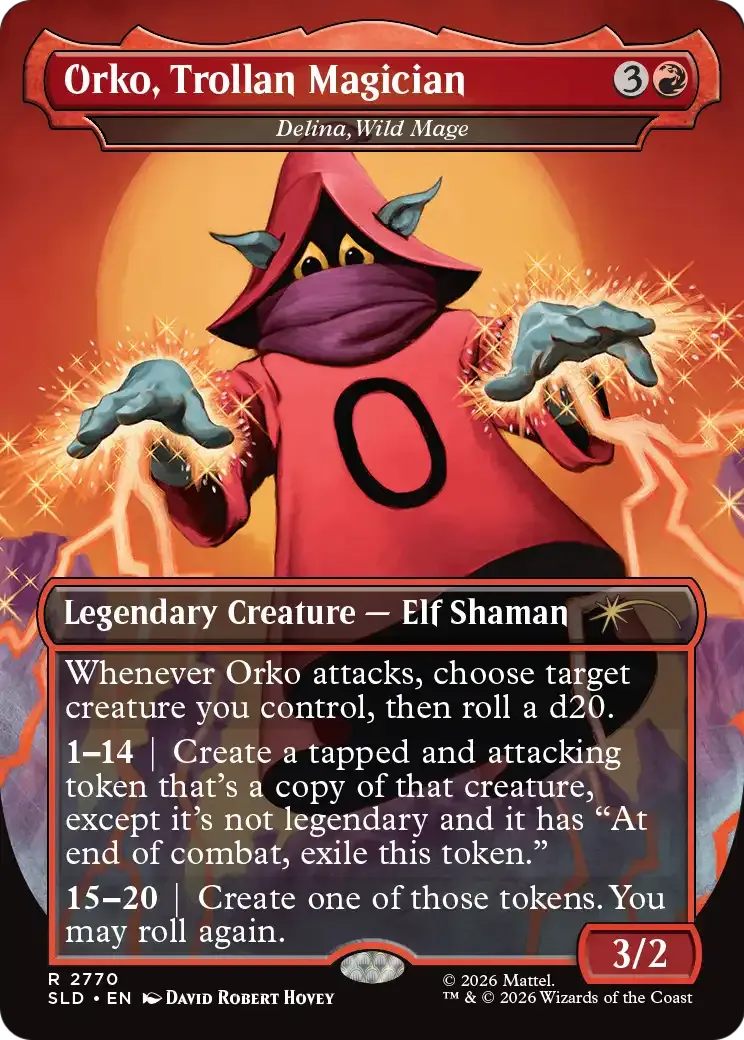 Délina, mage sauvage — Secret Lair Drop — Magic: The Gathering