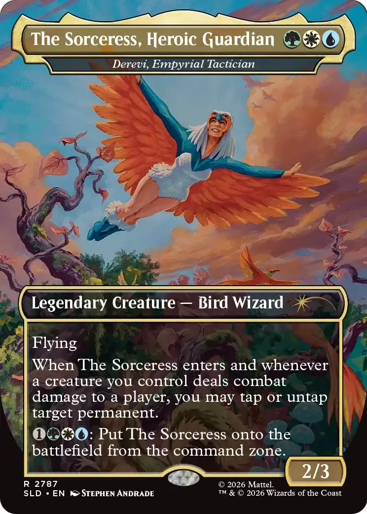 Derevi, Empyrial Tactician — Secret Lair Drop — Magic: The Gathering