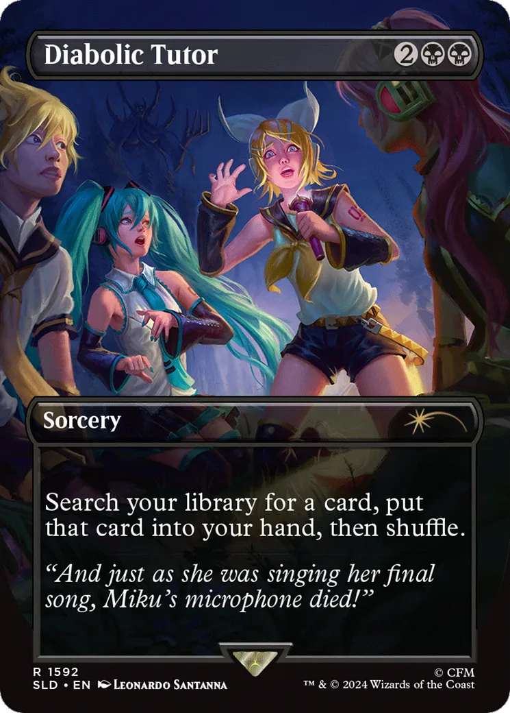 Précepteur démoniaque — Secret Lair Drop — Magic: The Gathering
