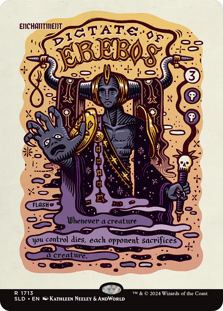 Dictate of Erebos — Secret Lair Drop — Magic: The Gathering