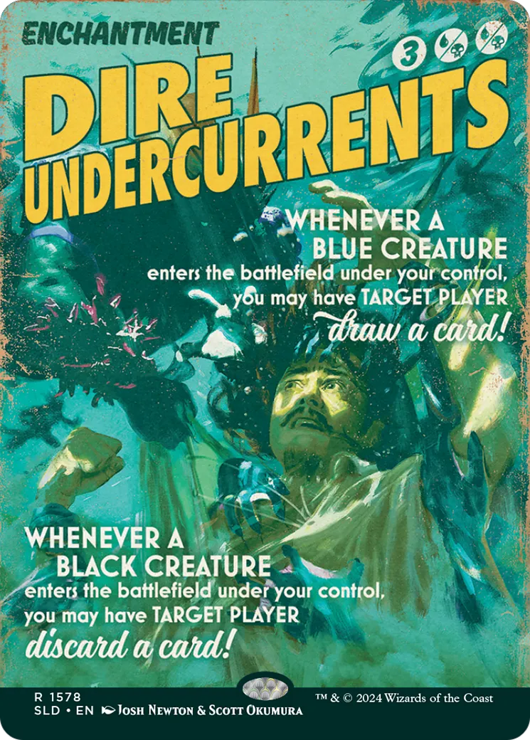 Dire Undercurrents — Secret Lair Drop — Magic: The Gathering