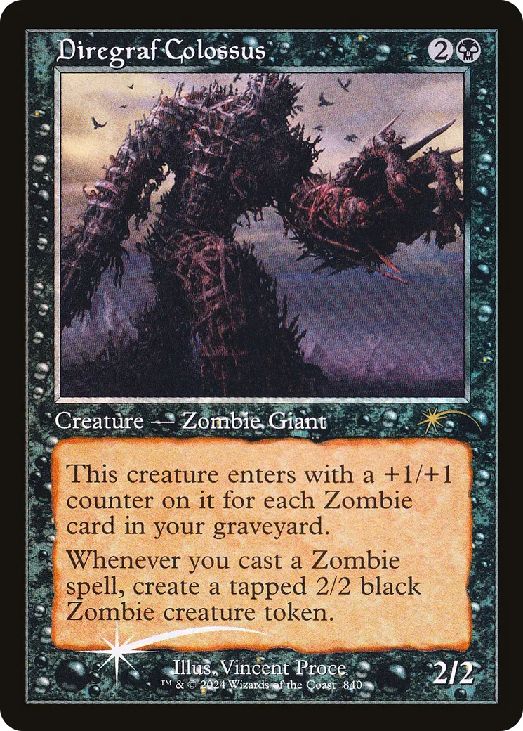 Diregraf Colossus — Secret Lair Drop — Magic: The Gathering