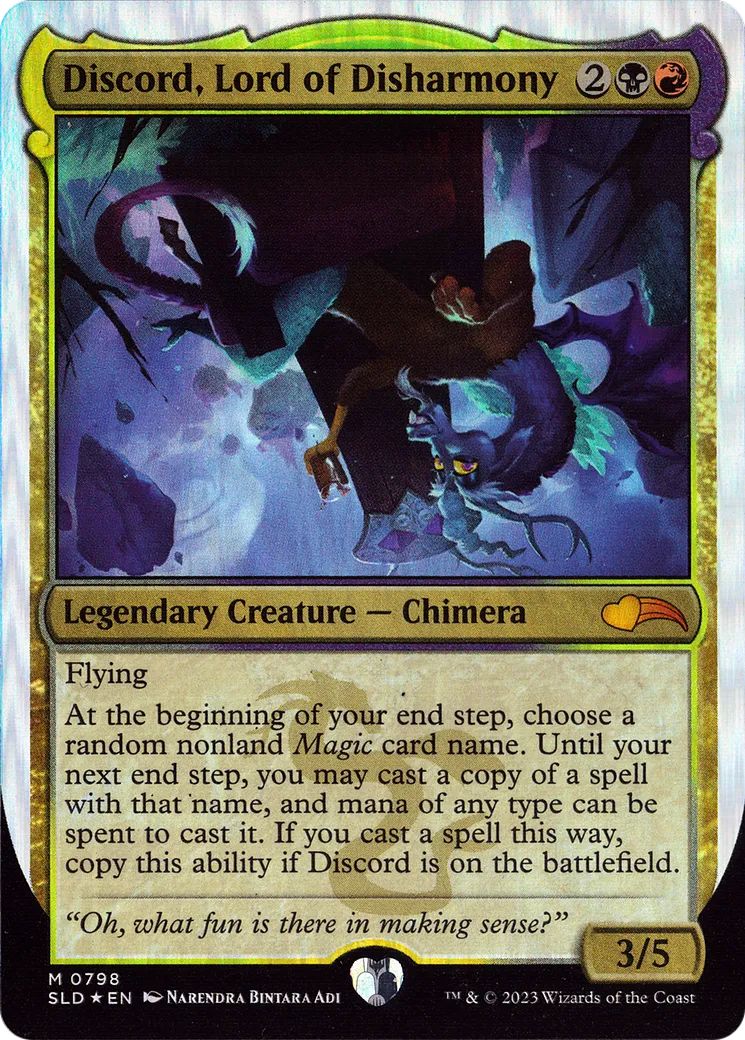 Discord, Lord of Disharmony — Secret Lair Drop — Magic: The Gathering