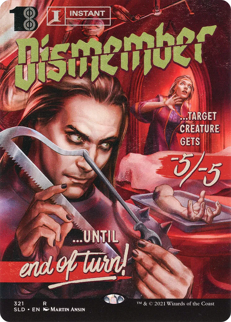 Dismember — Secret Lair Drop — Magic: The Gathering
