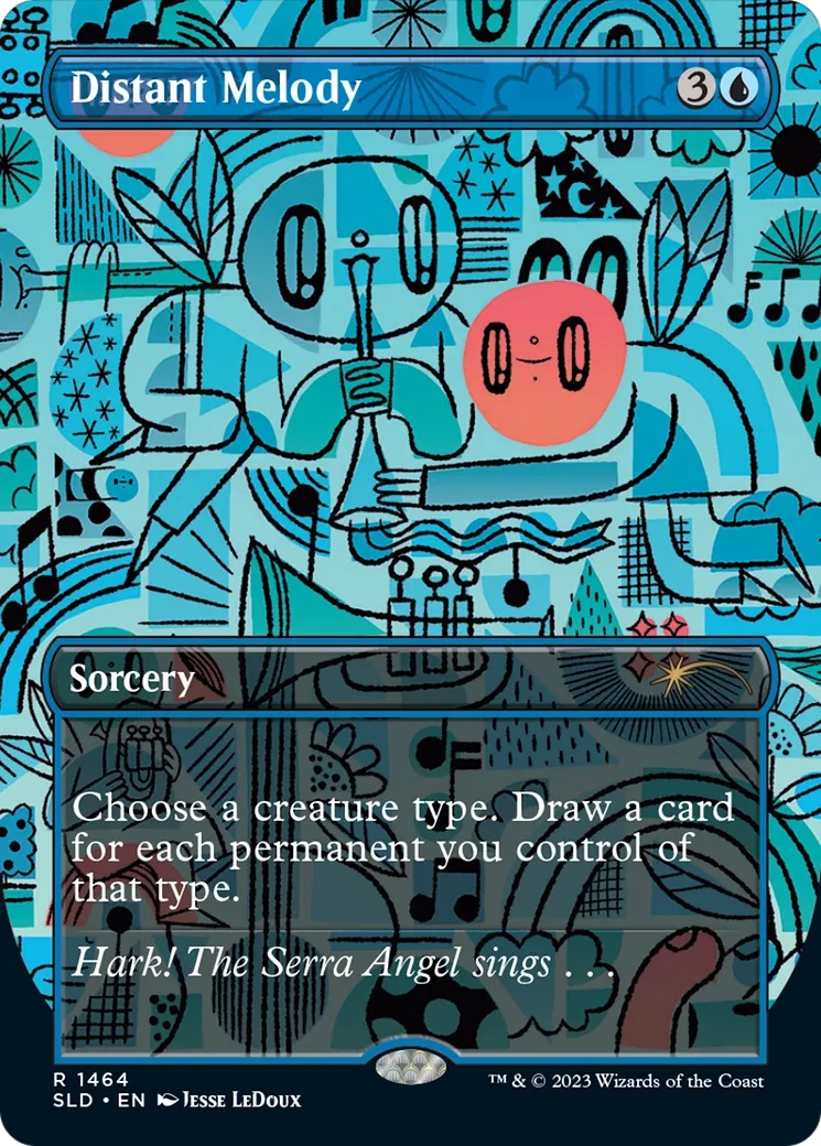 Distant Melody — Secret Lair Drop — Magic: The Gathering