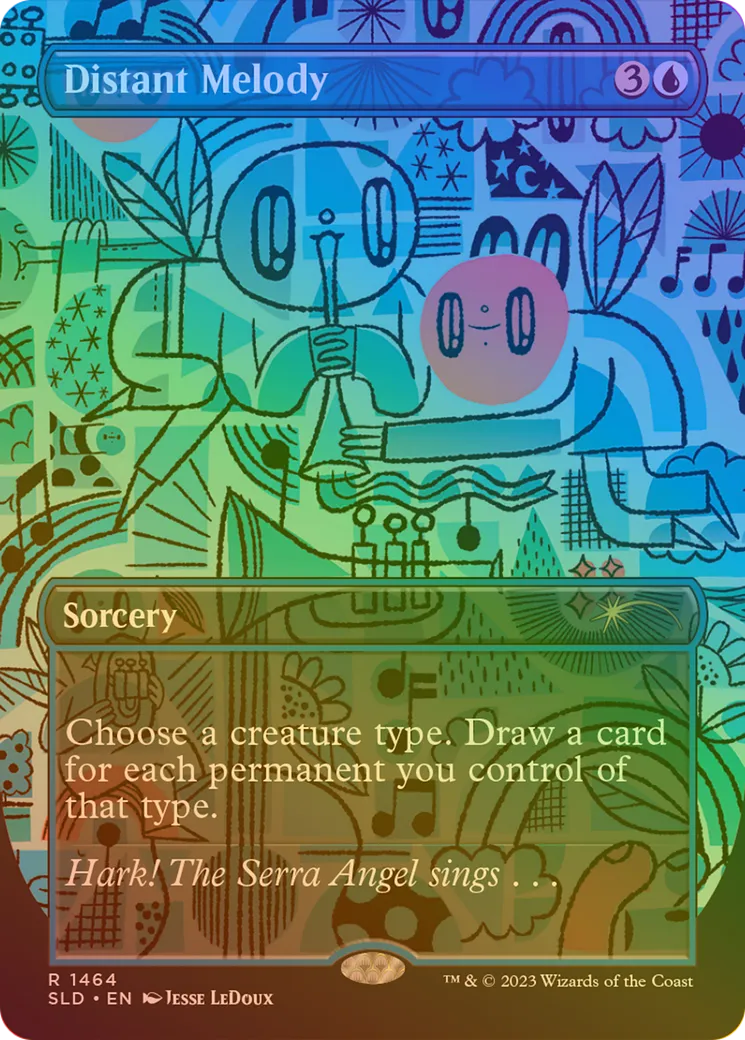 Distant Melody — Secret Lair Drop — Magic: The Gathering