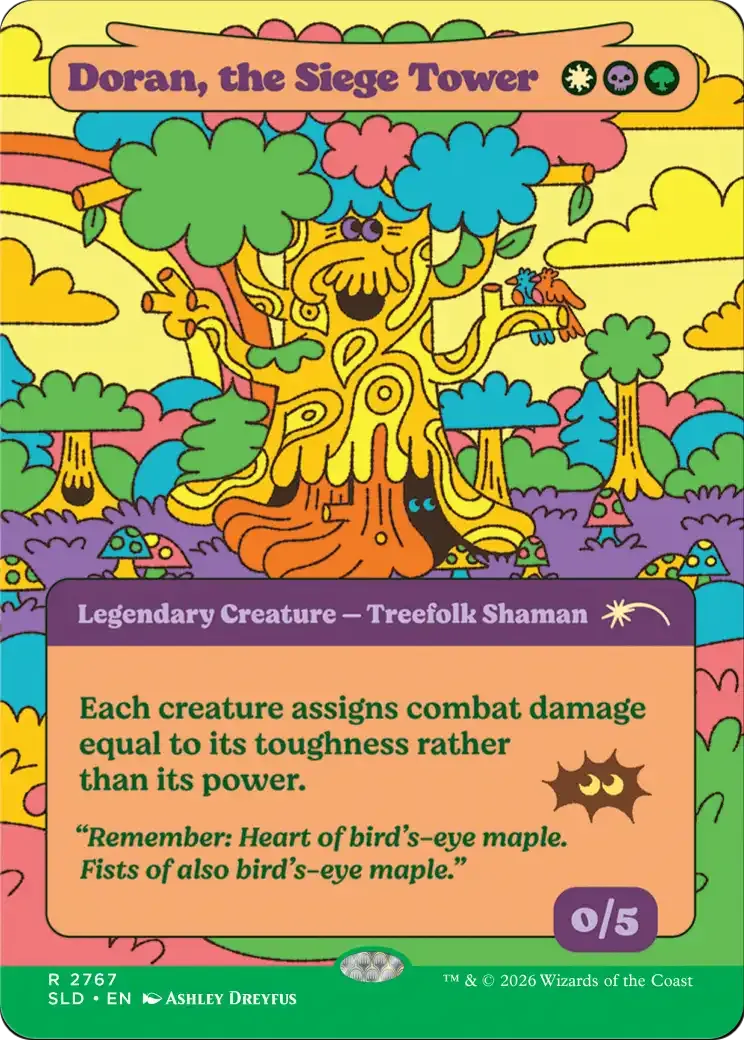 Doran, the Siege Tower — Secret Lair Drop — Magic: The Gathering