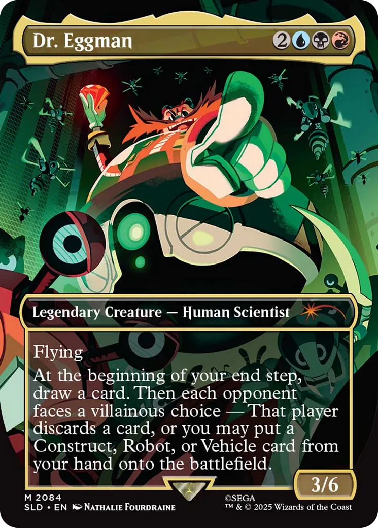 Dr. Eggman — Secret Lair Drop — Magic: The Gathering