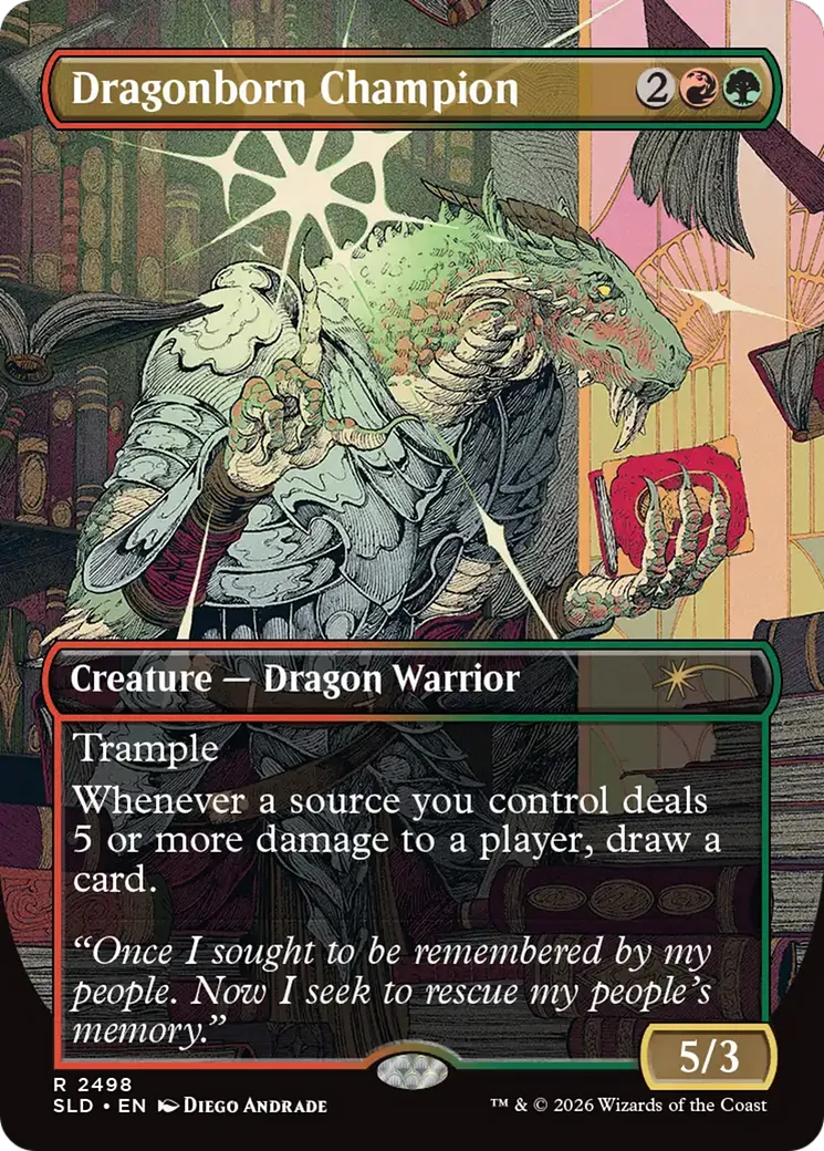 Championne drakéide — Secret Lair Drop — Magic: The Gathering