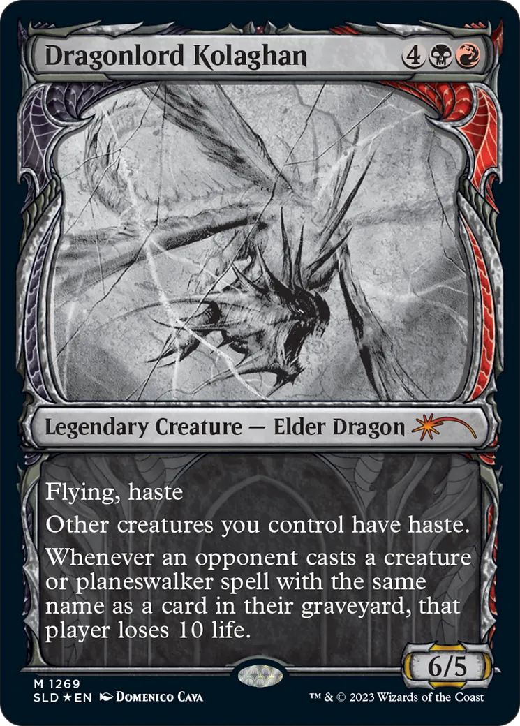 Dragonlord Kolaghan — Secret Lair Drop — Magic: The Gathering