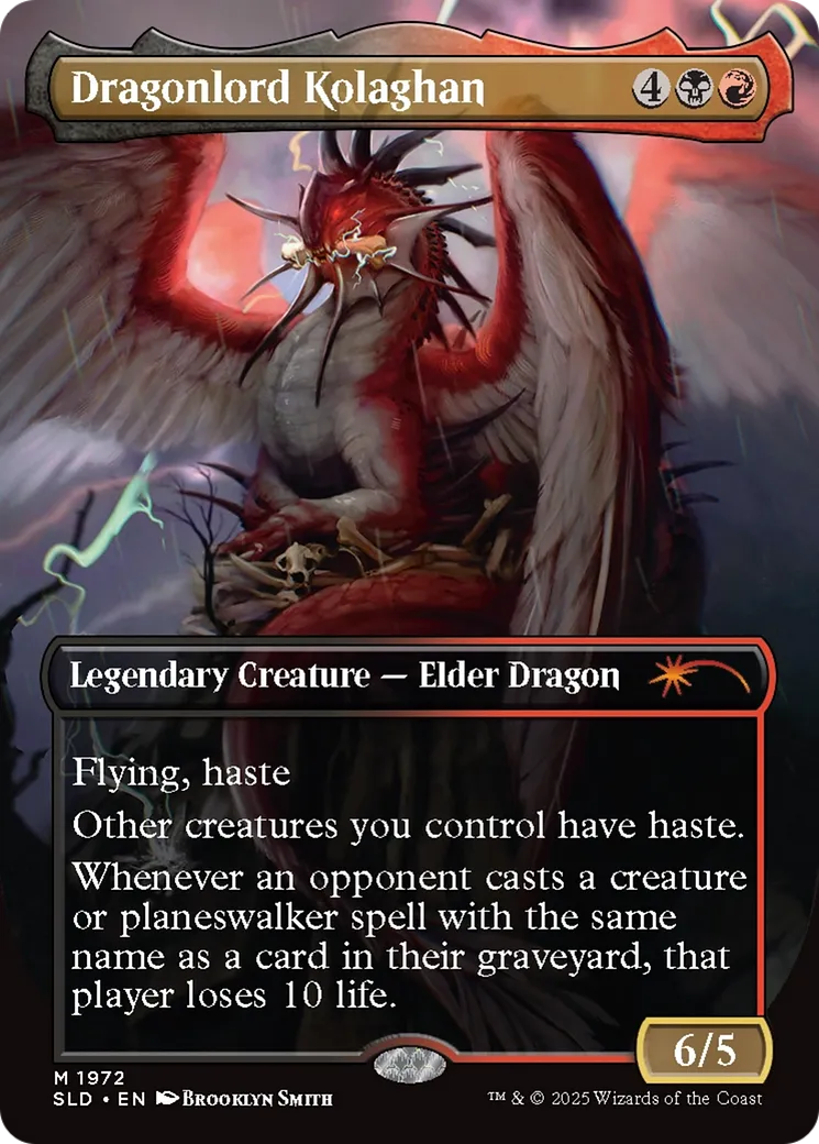 Dragonlord Kolaghan — Secret Lair Drop — Magic: The Gathering