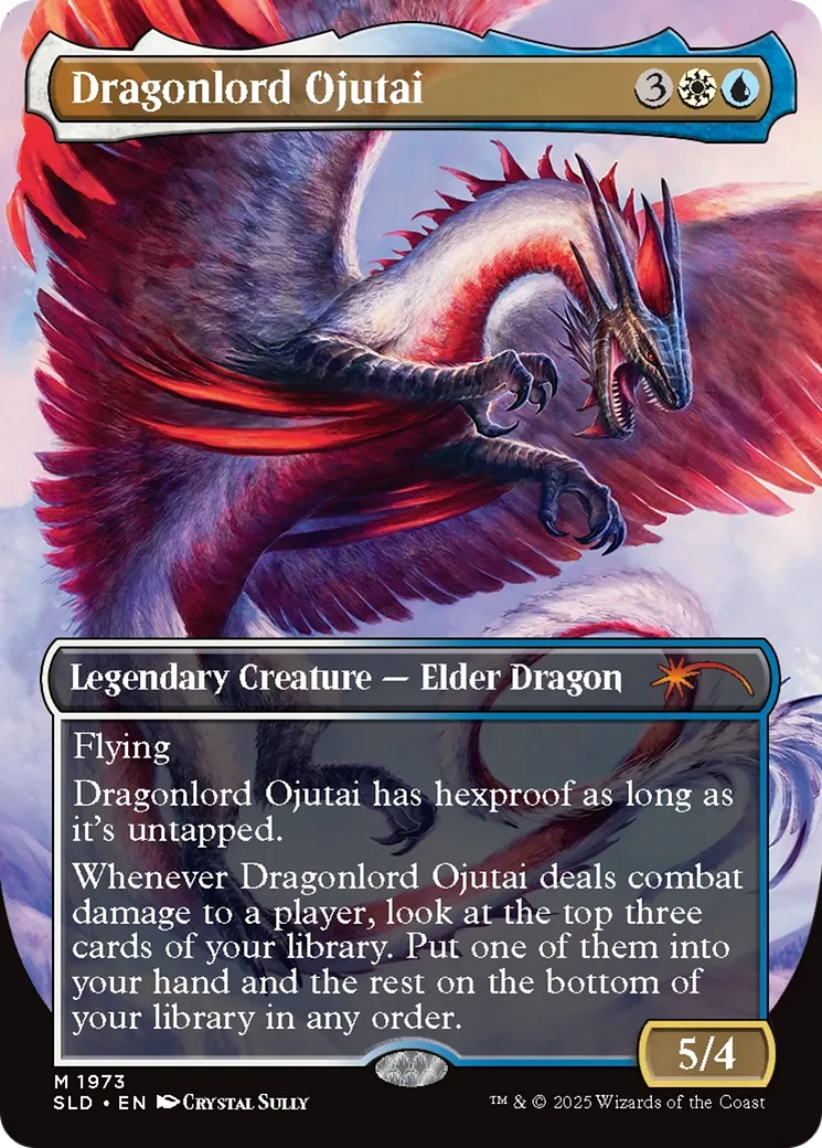 Ojutaï, seigneur-dragon — Secret Lair Drop — Magic: The Gathering