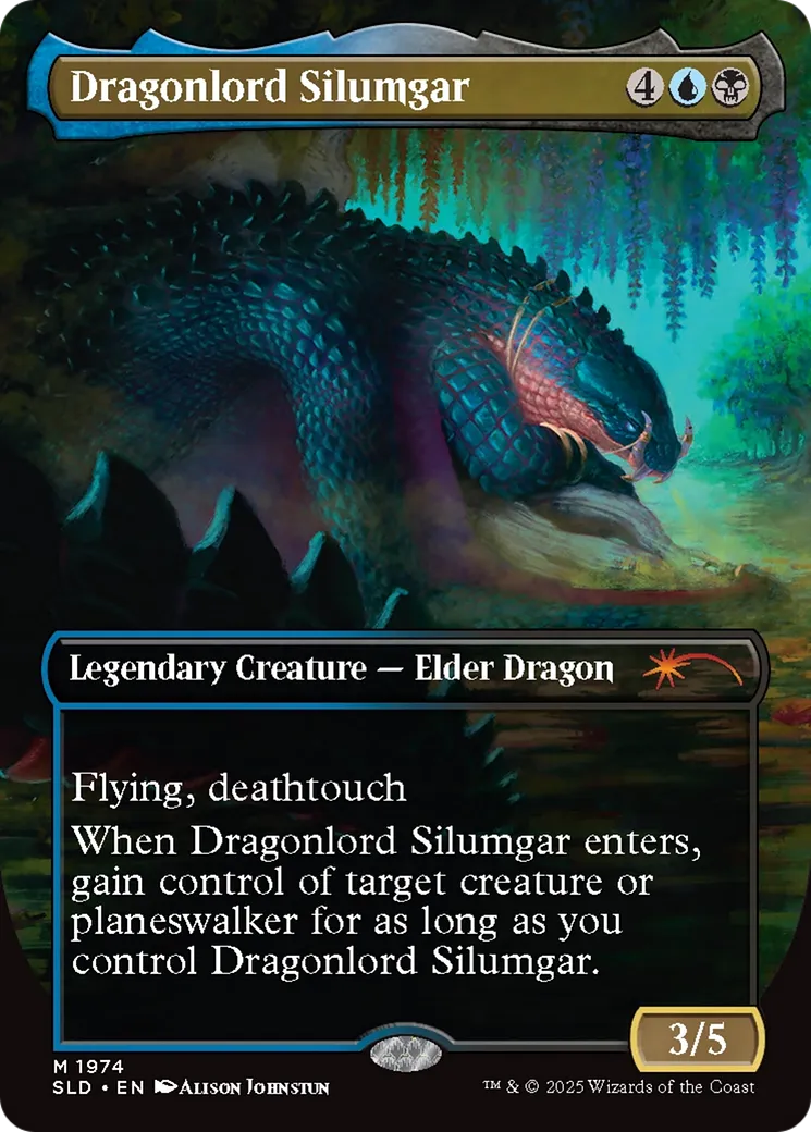 Silumgar, seigneur-dragon from Secret Lair Drop - Magic: The Gathering