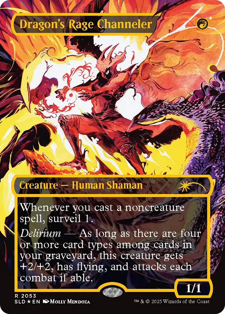 Canaliseuse de la rage du dragon from Secret Lair Drop - Magic: The Gathering