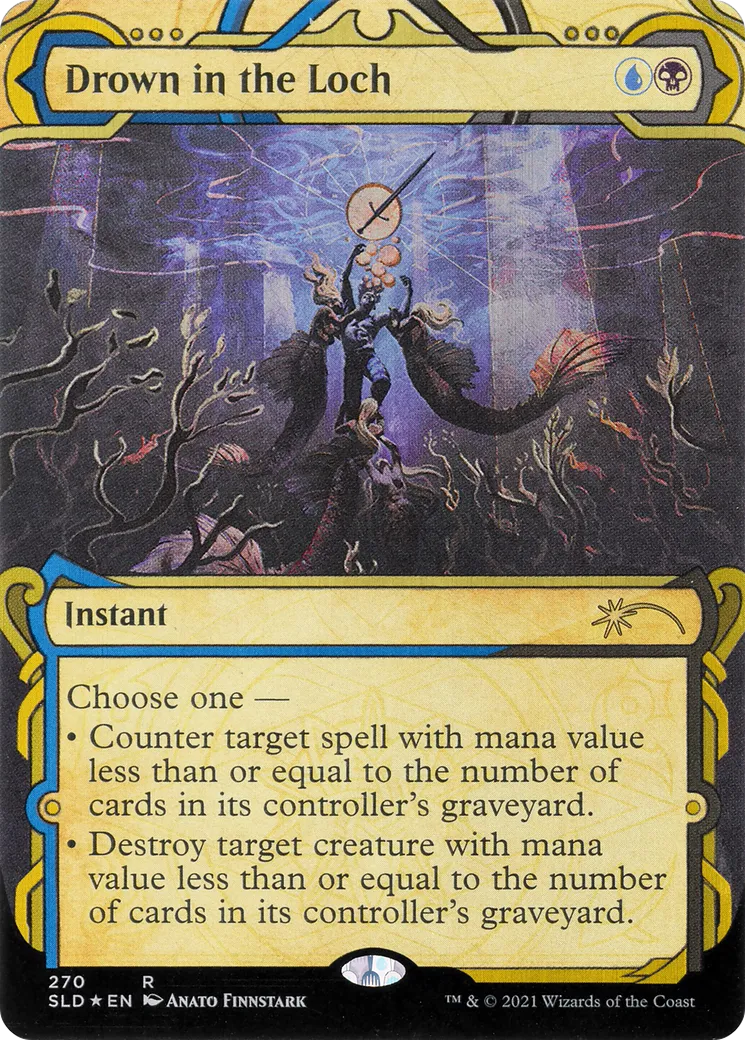 Drown in the Loch — Secret Lair Drop — Magic: The Gathering