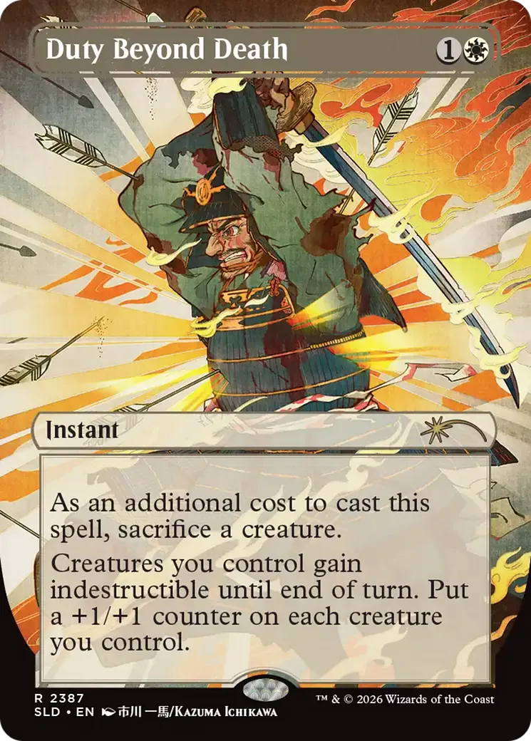 Duty Beyond Death — Secret Lair Drop — Magic: The Gathering