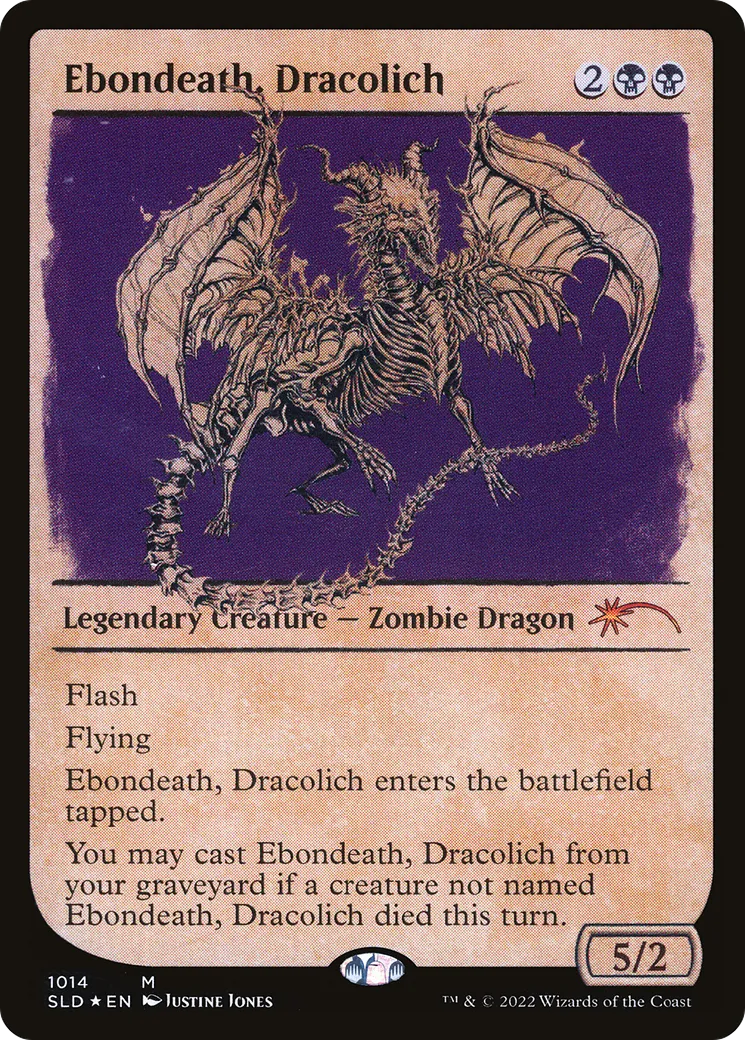Ebondeath, Dracolich — Secret Lair Drop — Magic: The Gathering