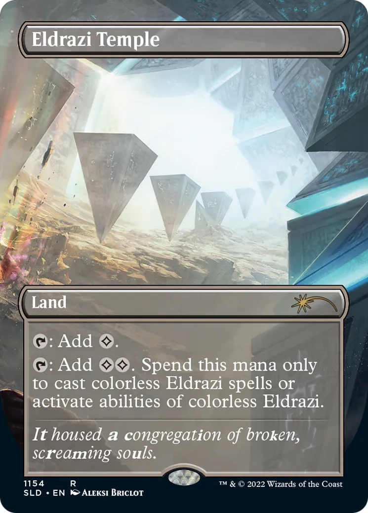 Temple eldrazi — Secret Lair Drop — Magic: The Gathering