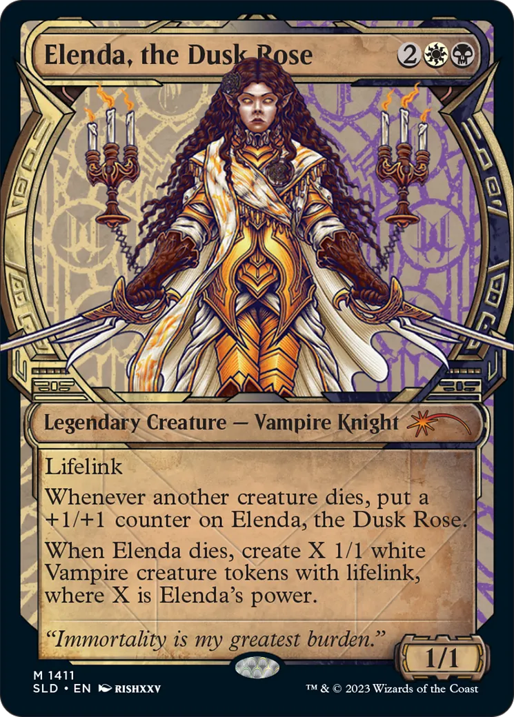 Elenda, la Rose du crépuscule — Secret Lair Drop — Magic: The Gathering