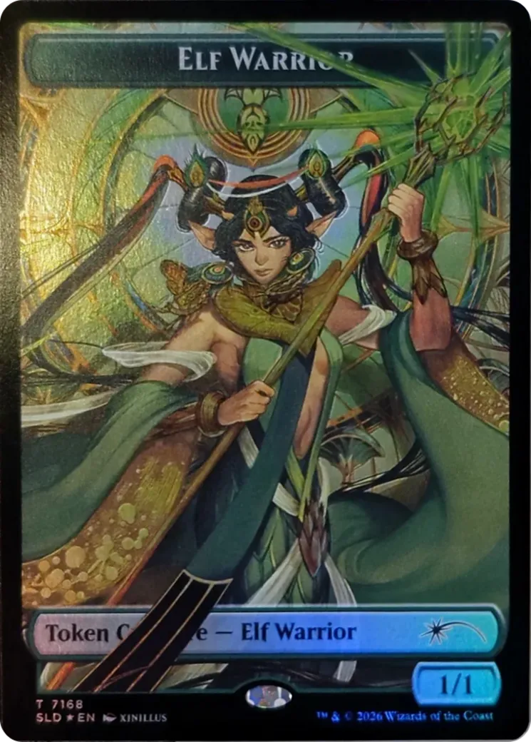 Elf Warrior — Secret Lair Drop — Magic: The Gathering