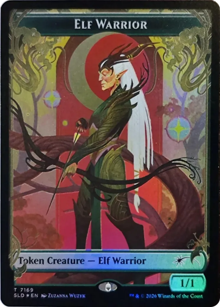 Elf Warrior — Secret Lair Drop — Magic: The Gathering