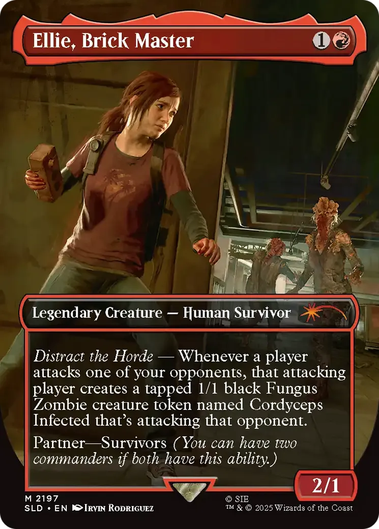 Ellie, Brick Master — Secret Lair Drop — Magic: The Gathering
