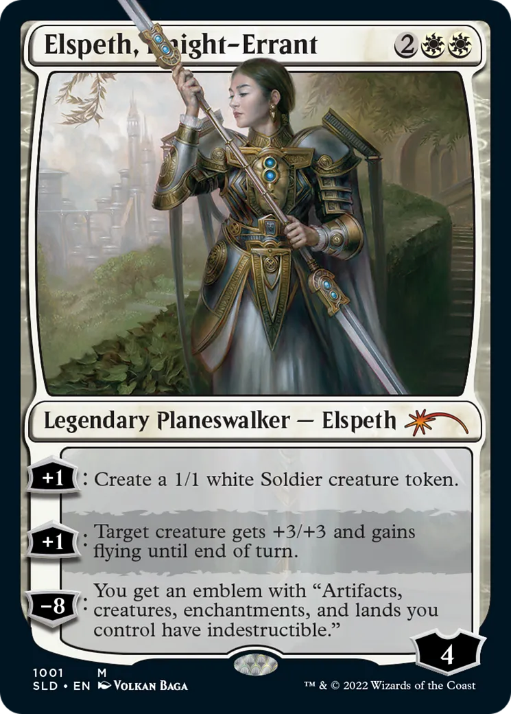 Elspeth, Knight-Errant — Secret Lair Drop — Magic: The Gathering