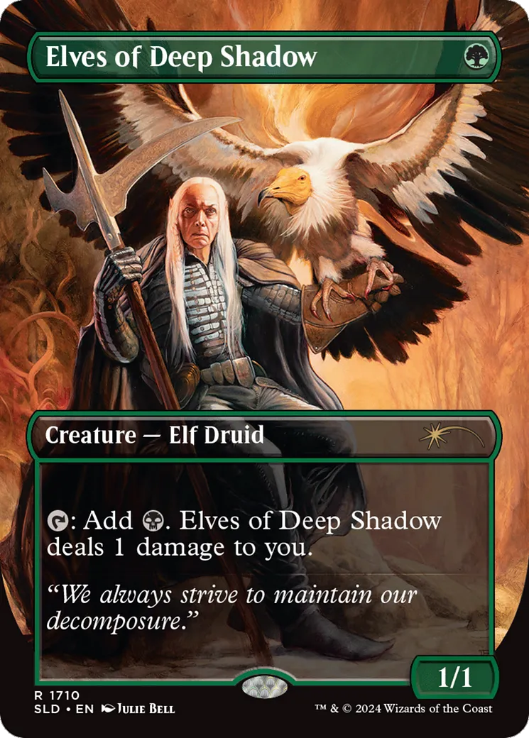 Elves of Deep Shadow — Secret Lair Drop — Magic: The Gathering