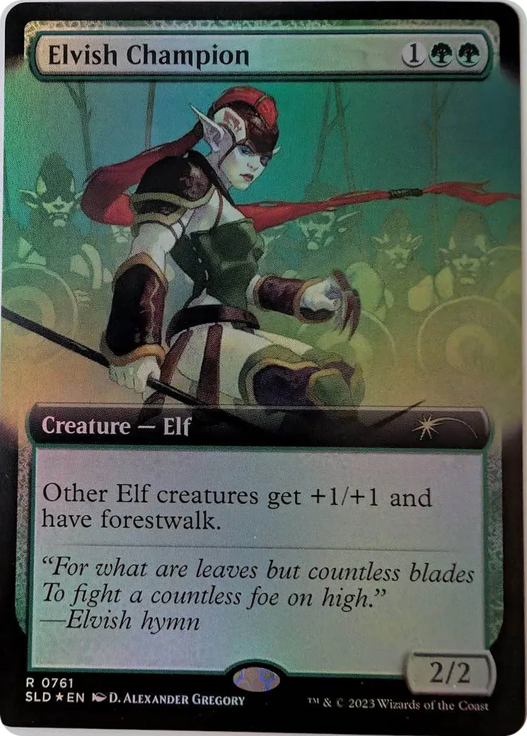 Elvish Champion — Secret Lair Drop — Magic: The Gathering