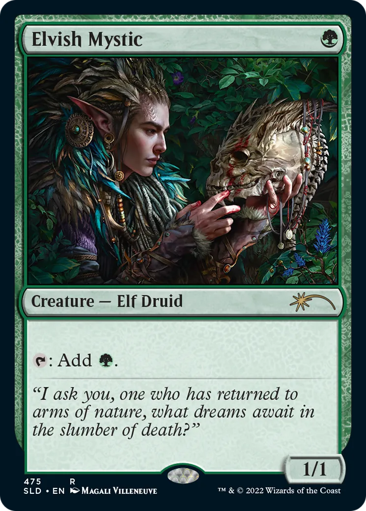 Elvish Mystic — Secret Lair Drop — Magic: The Gathering