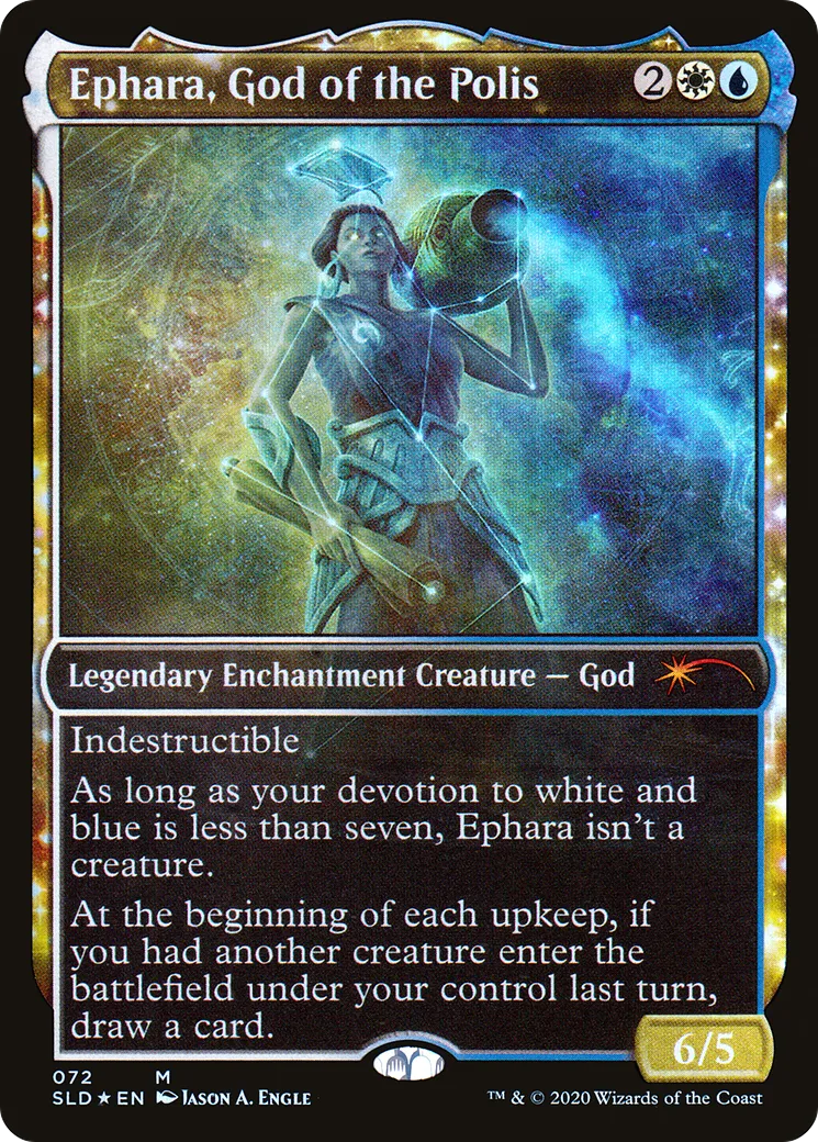Ephara, God of the Polis from Secret Lair Drop - Magic: The Gathering