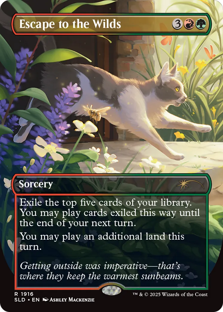 Escape to the Wilds — Secret Lair Drop — Magic: The Gathering
