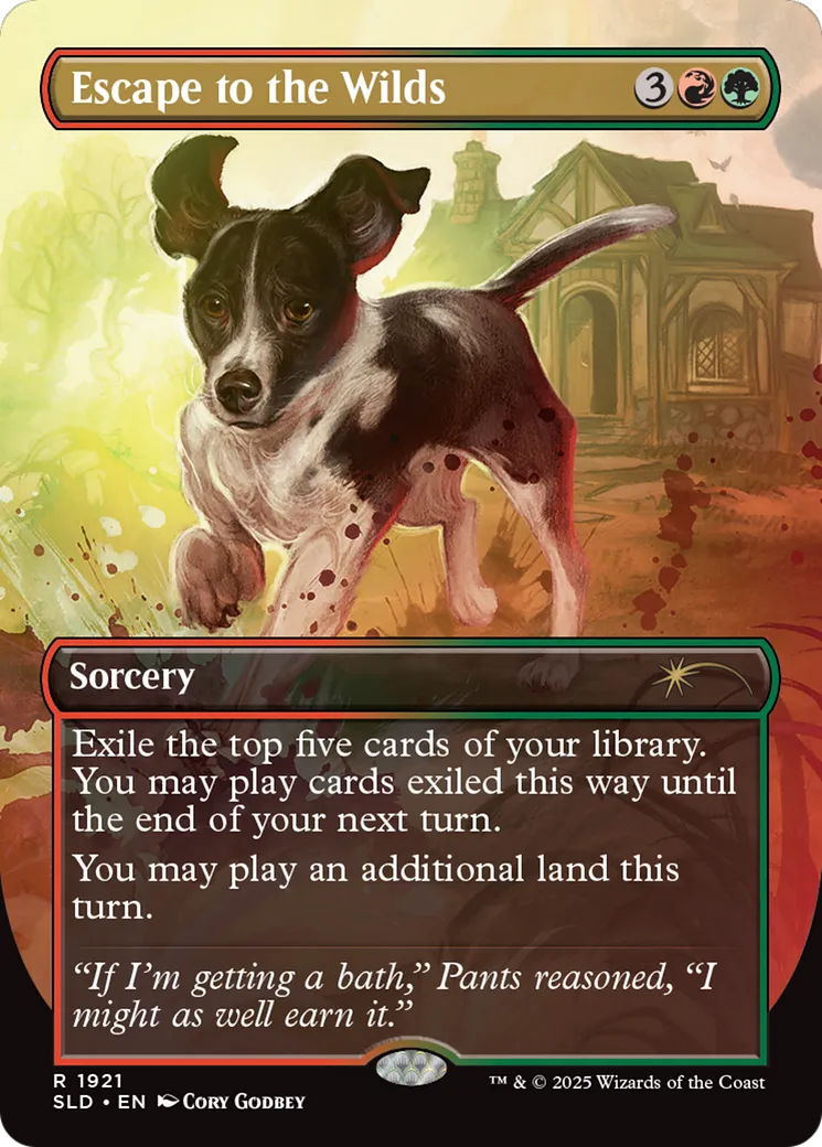 Évasion dans les friches — Secret Lair Drop — Magic: The Gathering