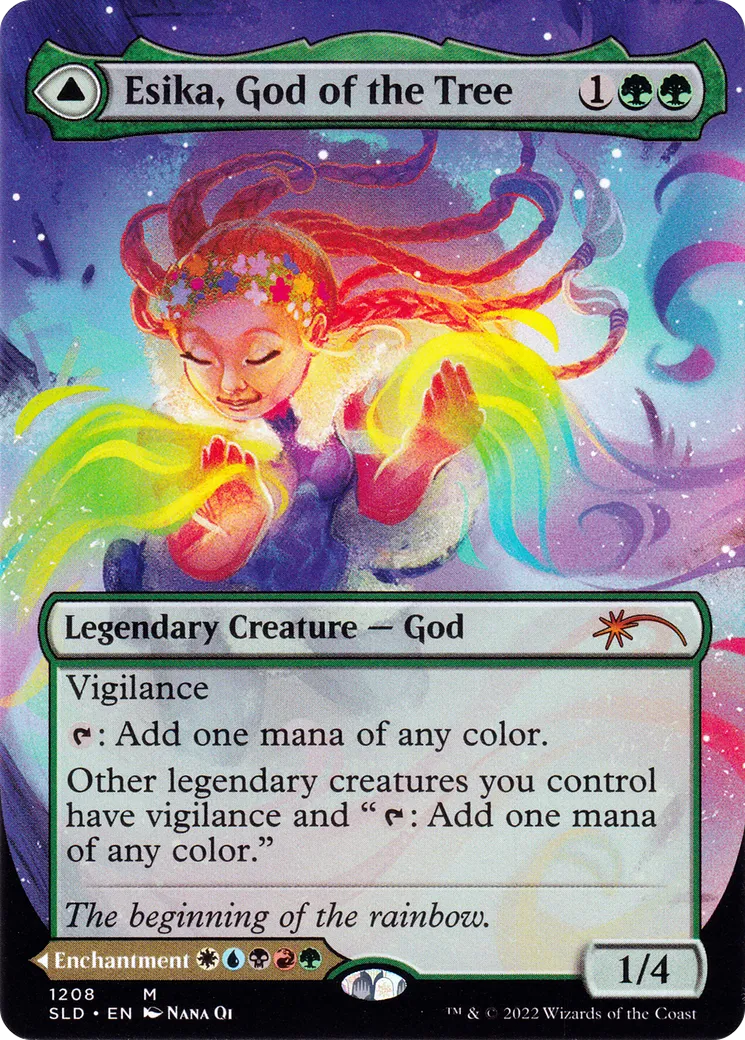 Esika, God of the Tree // The Prismatic Bridge — Secret Lair Drop — Magic: The Gathering