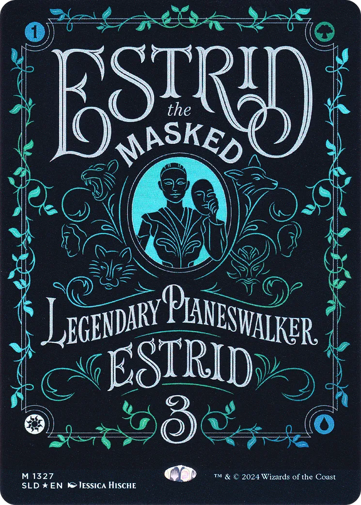 Estrid, the Masked — Secret Lair Drop — Magic: The Gathering