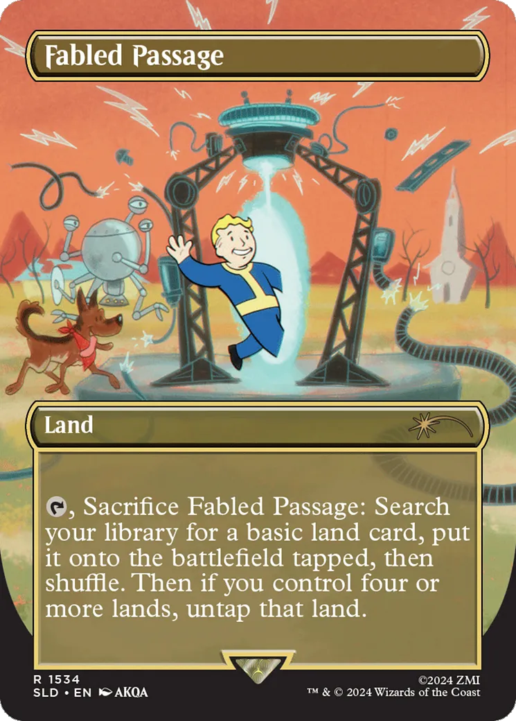 Fabled Passage — Secret Lair Drop — Magic: The Gathering