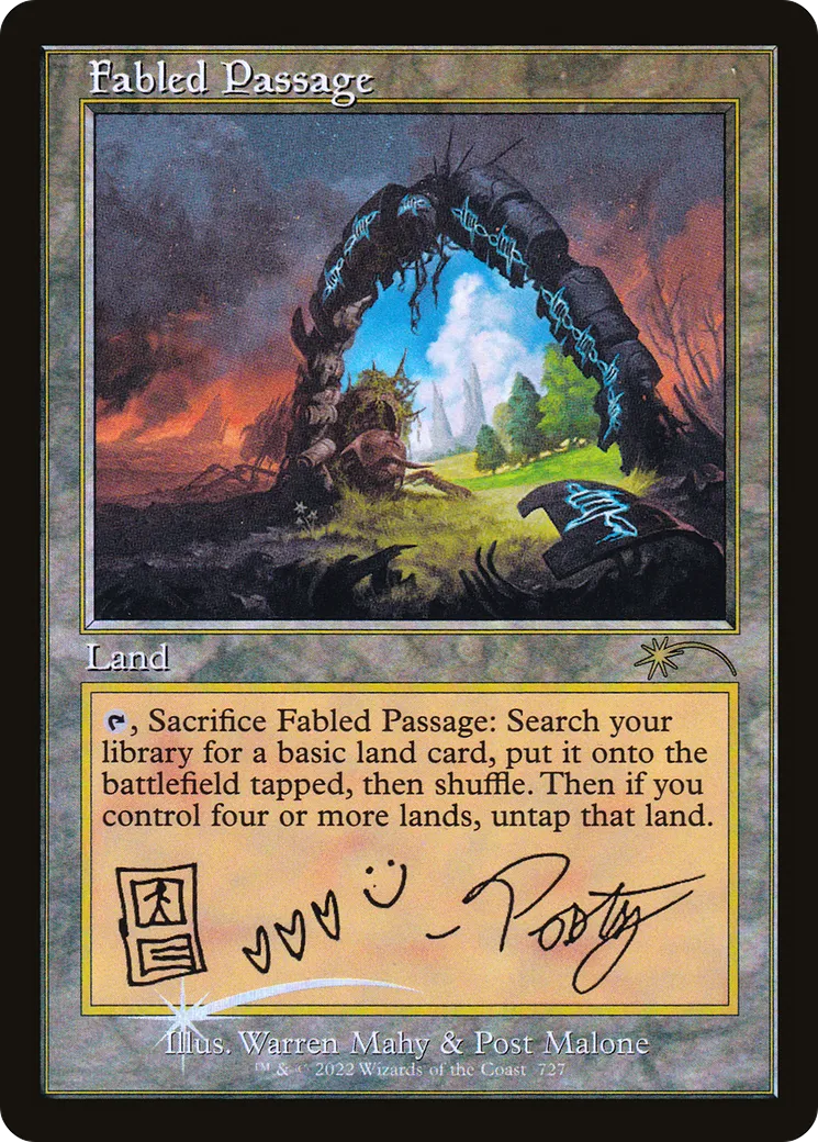 Fabled Passage — Secret Lair Drop — Magic: The Gathering