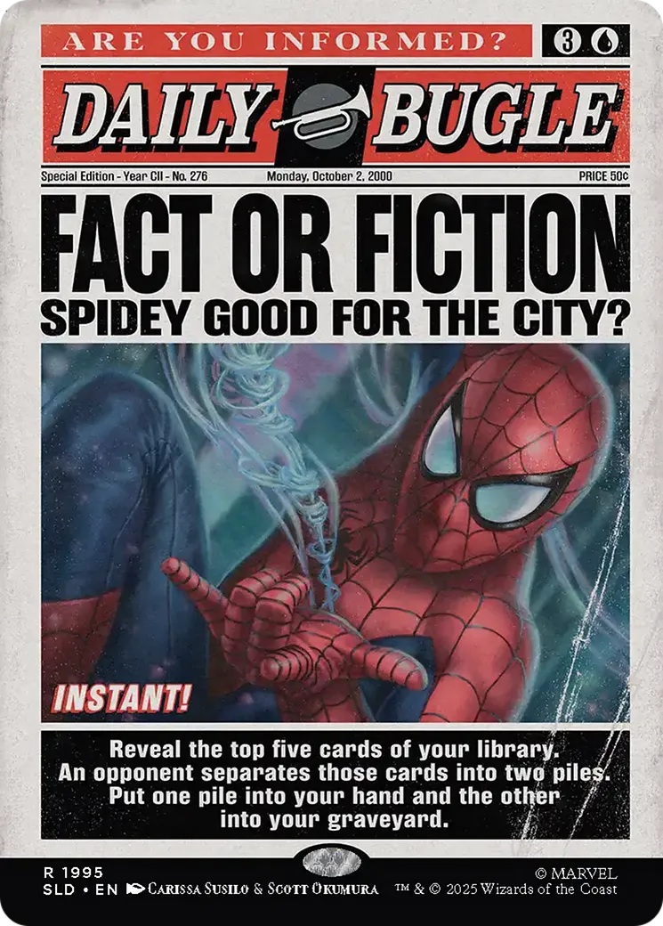 Fact or Fiction — Secret Lair Drop — Magic: The Gathering