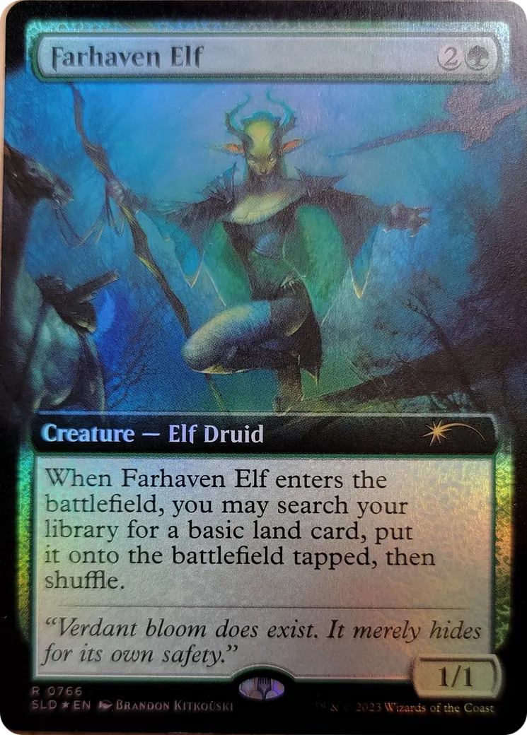 Farhaven Elf — Secret Lair Drop — Magic: The Gathering
