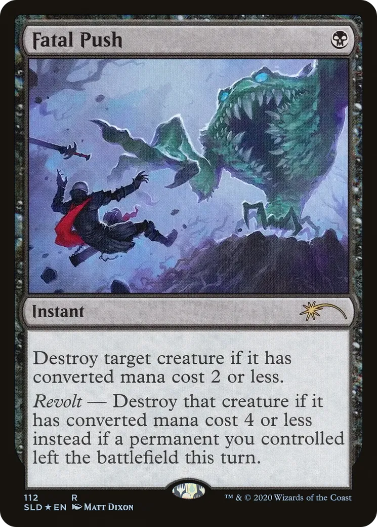 Fatal Push — Secret Lair Drop — Magic: The Gathering