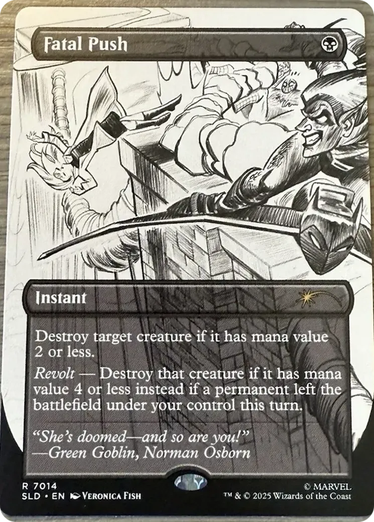 Fatal Push — Secret Lair Drop — Magic: The Gathering