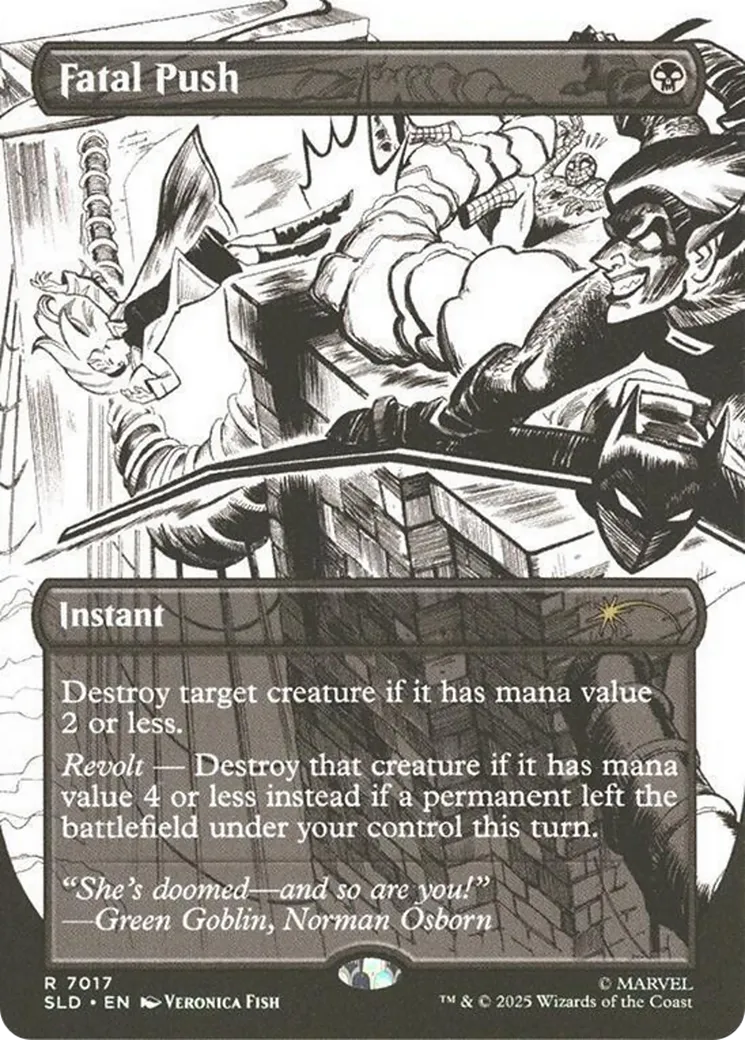 Fatal Push — Secret Lair Drop — Magic: The Gathering