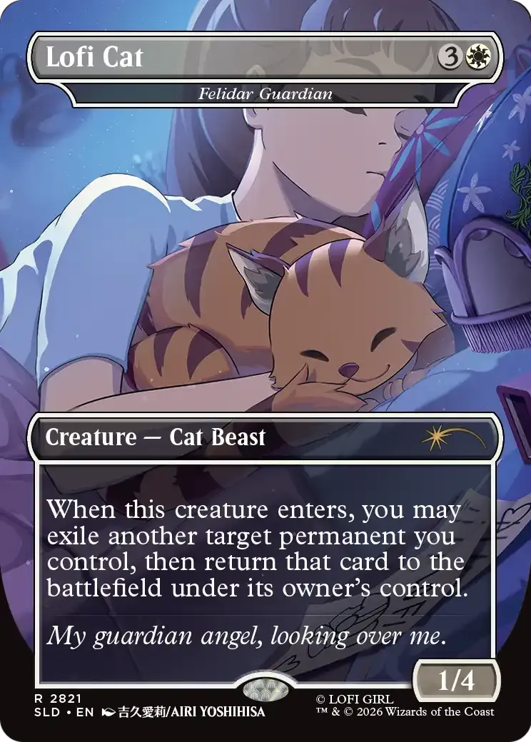 Gardien félidar — Secret Lair Drop — Magic: The Gathering